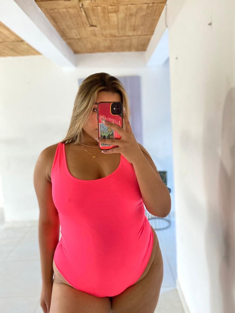 SOLID COLOR PLUS SIZE BODY SUIT IN 14 COLORS