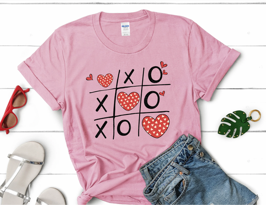 XOXO IN LIGHT PINK