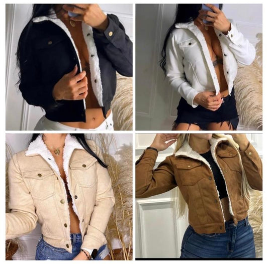 SHERPA JACKET IN 4 COLORS