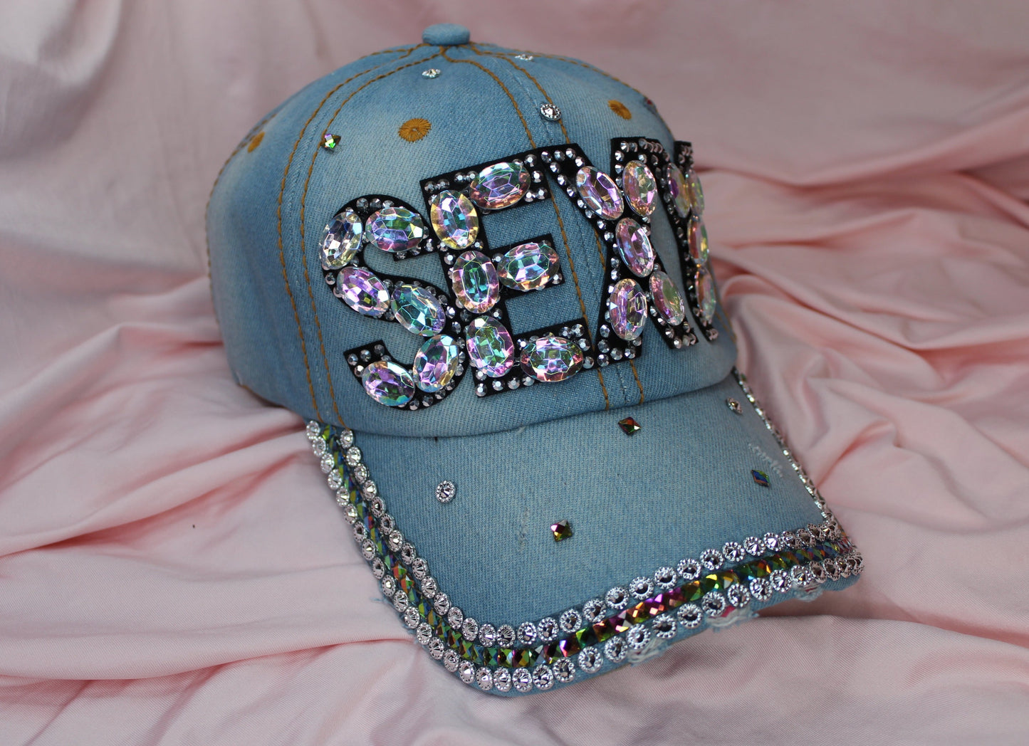 RHINESTONE SEXY HAT