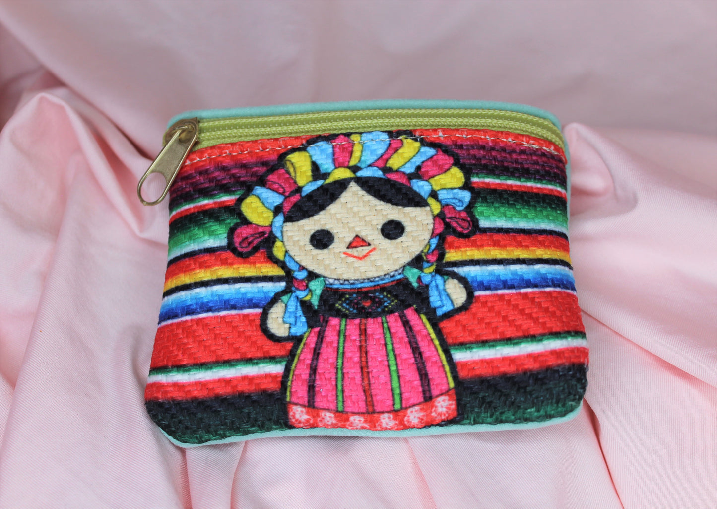 SMALL MEXICAN DOLL COIN PURSE