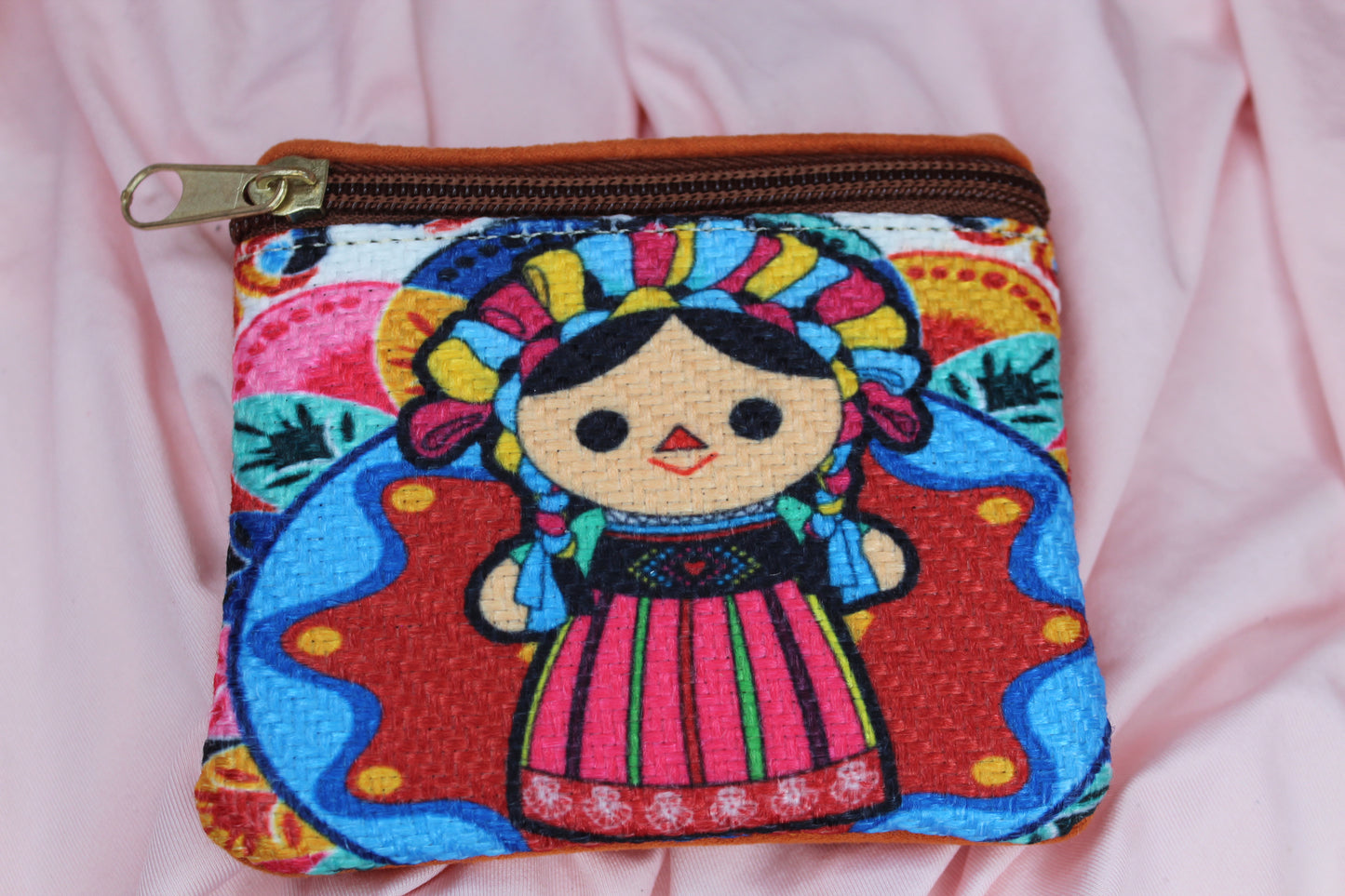 SMALL MEXICAN DOLL COIN PURSE