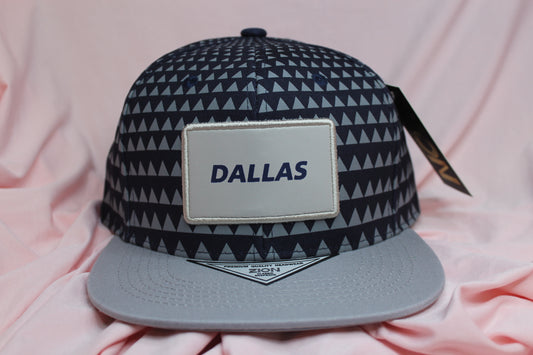 DALLAS GRAY AND NAVY HAT