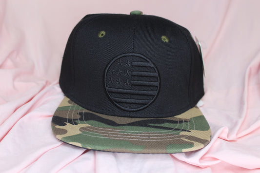 BLACK CAMO HAT