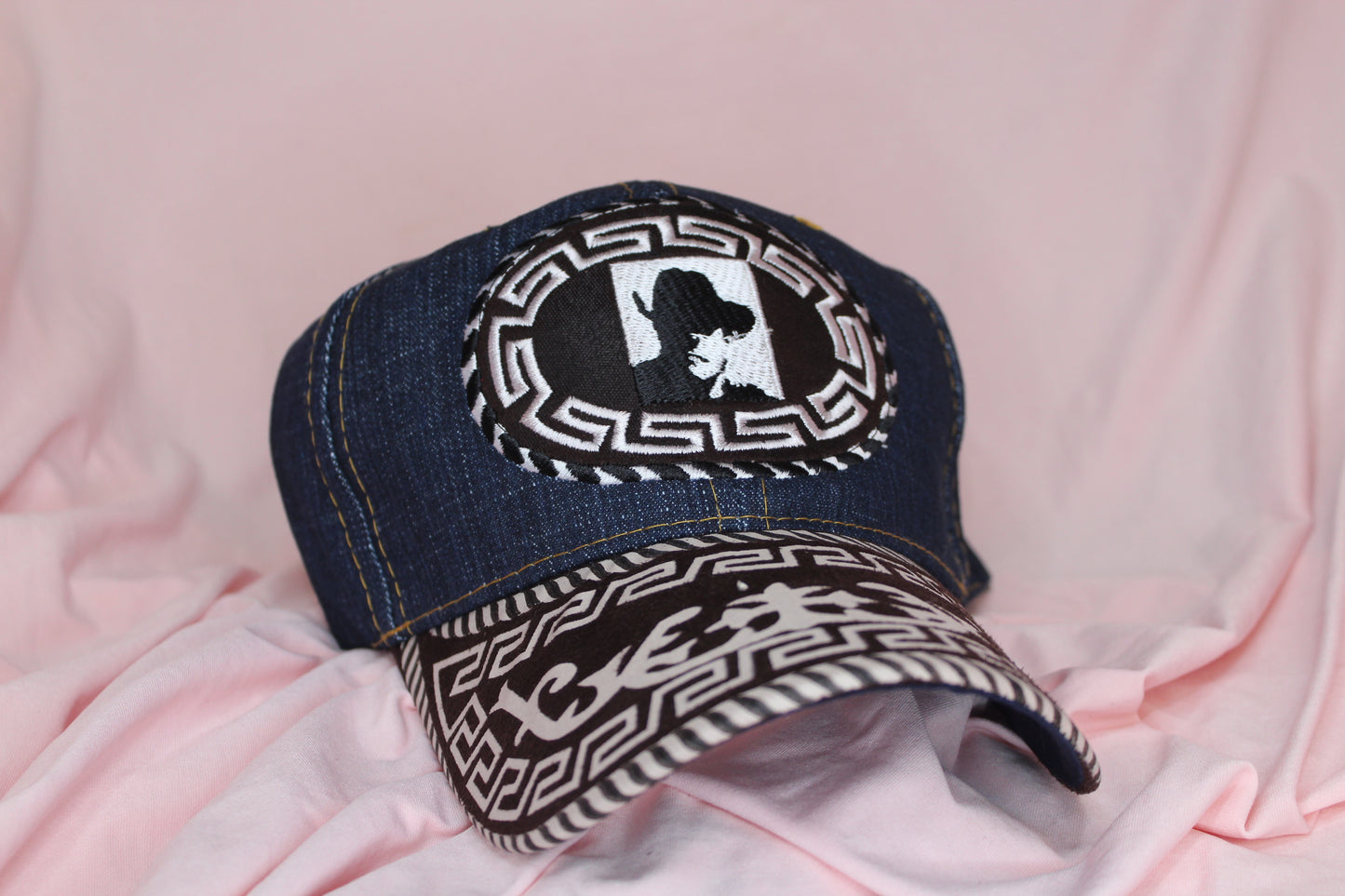 COWBOY STAMPED VISOR HAT