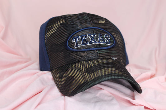 CAMO NAVY TEXAS HAT