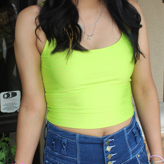 NEON GREEN TOP