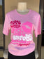 PINK LOVE YOU MORE THAN YESTERDAY T-SHIRT