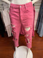 PINK CLASSIC MOM JEAN